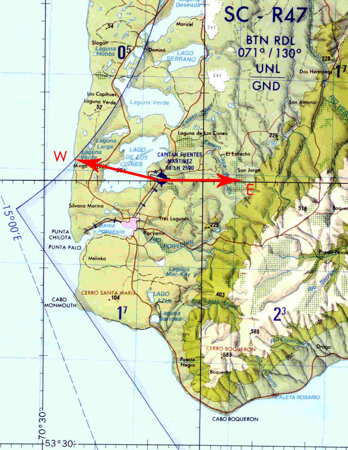 Imagen mapa de referencia Capitán Fuentes Martinez (PUB) (SCFM)